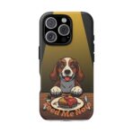 Beagle 'Feed Me Now!' Phone Case | Slim Dual-Layer Protective Case - Image 21