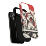 Screaming Cat Explosion phone case | tough cases, red comic art - Image 31