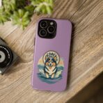 Retro Corgi Surf Phone Case UK, Cute Beach Dog Aesthetic Cover, Summer Vibes Protective Case, Dual Layer Shockproof Glossy Matte Gift - Image 28