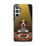 Beagle 'Feed Me Now!' Phone Case | Slim Dual-Layer Protective Case - Image 45