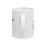 Festive Holiday Cheer Mug 11oz or 15oz | Christmas Winter Ceramic Mug - Image 2
