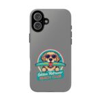 Golden Retriever Surf Phone Case UK, Beach Dog Aesthetic Cover, Cute Summer Vibes Case, Dual Layer Shockproof Protective Glossy Matte Gift - Image 9