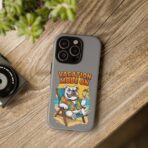 Vacation Mode On Bulldog Phone Case | Summer Beach Illustration - Image 24