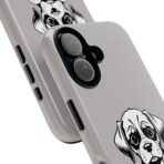 Sad Puppy Holding 'My Owner Forgot to Feed Me' Phone Case | Dog Rescue Humor - Image 2