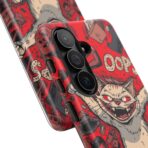 Graffiti Cat Phone Case UK, Street Art Aesthetic Cover, Bold Red Cartoon Cat Design, Dual Layer Shockproof Protective Glossy Matte Case - Image 44