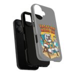 Vacation Mode On Bulldog Phone Case | Summer Beach Illustration - Image 7