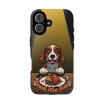 Beagle 'Feed Me Now!' Phone Case | Slim Dual-Layer Protective Case