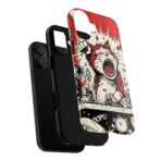 Screaming Cat Explosion phone case | tough cases, red comic art - Image 11