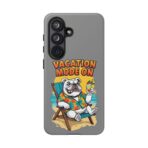 Vacation Mode On Bulldog Phone Case | Summer Beach Illustration - Image 43