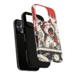 Screaming Cat Explosion phone case | tough cases, red comic art - Image 23