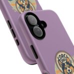 Retro Corgi Surf Phone Case UK, Cute Beach Dog Aesthetic Cover, Summer Vibes Protective Case, Dual Layer Shockproof Glossy Matte Gift - Image 6