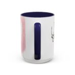 Spiced Espresso & Molasses Cream Accent Coffee Mug, Personalized Holiday Ceramic Mug - Image 8