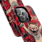 Graffiti Cat Phone Case UK, Street Art Aesthetic Cover, Bold Red Cartoon Cat Design, Dual Layer Shockproof Protective Glossy Matte Case - Image 18