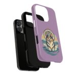 Retro Corgi Surf Phone Case UK, Cute Beach Dog Aesthetic Cover, Summer Vibes Protective Case, Dual Layer Shockproof Glossy Matte Gift - Image 23