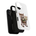 Grumpy Cat Rocking Chair Get Off My Lawn Phone Case | Protective iPhone Case - Image 3