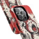 Screaming Cat Explosion phone case | tough cases, red comic art - Image 22