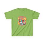 SuperKitties Birthday Girl Kids Tee | Custom Super Cat Party, Personalized Kitties Matching Shirt - Image 17