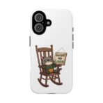 Grumpy Cat Rocking Chair Get Off My Lawn Phone Case | Protective iPhone Case