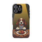 Beagle 'Feed Me Now!' Phone Case | Slim Dual-Layer Protective Case - Image 29