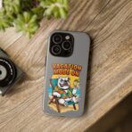 Vacation Mode On Bulldog Phone Case | Summer Beach Illustration - Image 20