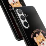 Cute Shiba Inu Phone Case UK, Cartoon Dog Pastel Aesthetic Cover, Dual Layer Shockproof Protective Case, Glossy Matte Gift Idea - Image 46