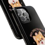 Cute Shiba Inu Phone Case UK, Cartoon Dog Pastel Aesthetic Cover, Dual Layer Shockproof Protective Case, Glossy Matte Gift Idea - Image 26