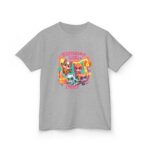 SuperKitties Birthday Girl Kids Tee | Custom Super Cat Party, Personalized Kitties Matching Shirt - Image 15