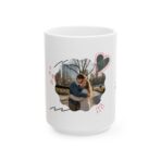 Festive Holiday Cheer Mug 11oz or 15oz | Christmas Winter Ceramic Mug - Image 5