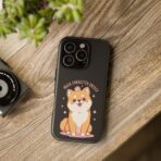 Cute Shiba Inu Phone Case UK, Cartoon Dog Pastel Aesthetic Cover, Dual Layer Shockproof Protective Case, Glossy Matte Gift Idea - Image 24