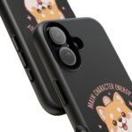 Cute Shiba Inu Phone Case UK, Cartoon Dog Pastel Aesthetic Cover, Dual Layer Shockproof Protective Case, Glossy Matte Gift Idea - Image 6