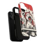 Screaming Cat Explosion phone case | tough cases, red comic art - Image 7