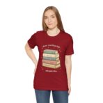 Slow Reading Club T-Shirt Book Lover Tee Cozy Literary Shirt Introvert Reading Aesthetic Top Minimalist Bookish Gift UK Style - Image 12