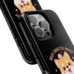 Cute Shiba Inu Phone Case UK, Cartoon Dog Pastel Aesthetic Cover, Dual Layer Shockproof Protective Case, Glossy Matte Gift Idea - Image 18