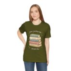 Slow Reading Club T-Shirt Book Lover Tee Cozy Literary Shirt Introvert Reading Aesthetic Top Minimalist Bookish Gift UK Style - Image 16