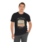 Slow Reading Club T-Shirt Book Lover Tee Cozy Literary Shirt Introvert Reading Aesthetic Top Minimalist Bookish Gift UK Style - Image 6