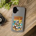 Vacation Mode On Bulldog Phone Case | Summer Beach Illustration - Image 12