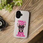 Hungry Beagle Illustration phone case | Feed Me Now dog design - Image 4