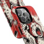 Screaming Cat Explosion phone case | tough cases, red comic art - Image 18