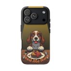 Beagle 'Feed Me Now!' Phone Case | Slim Dual-Layer Protective Case - Image 38