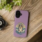 Retro Corgi Surf Phone Case UK, Cute Beach Dog Aesthetic Cover, Summer Vibes Protective Case, Dual Layer Shockproof Glossy Matte Gift - Image 8