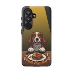 Beagle 'Feed Me Now!' Phone Case | Slim Dual-Layer Protective Case - Image 43