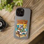 Vacation Mode On Bulldog Phone Case | Summer Beach Illustration - Image 28