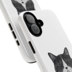 I Tolerate You Cat illustration Phone Case | Cat Face, Sarcastic Quote - Image 10