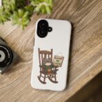 Grumpy Cat Rocking Chair Get Off My Lawn Phone Case | Protective iPhone Case - Image 16