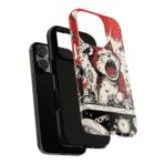 Screaming Cat Explosion phone case | tough cases, red comic art - Image 19