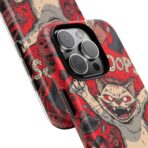 Graffiti Cat Phone Case UK, Street Art Aesthetic Cover, Bold Red Cartoon Cat Design, Dual Layer Shockproof Protective Glossy Matte Case - Image 22