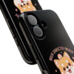 Cute Shiba Inu Phone Case UK, Cartoon Dog Pastel Aesthetic Cover, Dual Layer Shockproof Protective Case, Glossy Matte Gift Idea - Image 2