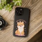 Cute Shiba Inu Phone Case UK, Cartoon Dog Pastel Aesthetic Cover, Dual Layer Shockproof Protective Case, Glossy Matte Gift Idea - Image 32