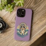 Retro Corgi Surf Phone Case UK, Cute Beach Dog Aesthetic Cover, Summer Vibes Protective Case, Dual Layer Shockproof Glossy Matte Gift - Image 32