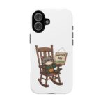 Grumpy Cat Rocking Chair Get Off My Lawn Phone Case | Protective iPhone Case - Image 13